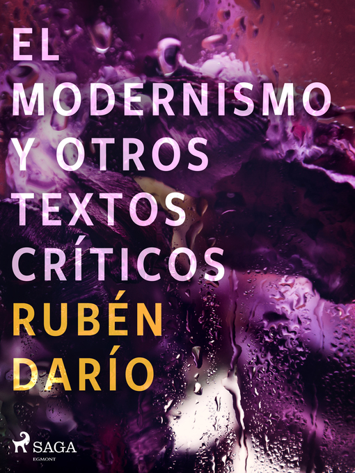 Title details for El modernismo y otros textos críticos by Rubén Darío - Wait list